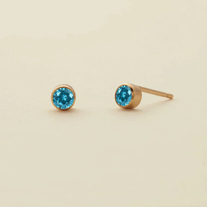 Aris Birthstone Stud Earring