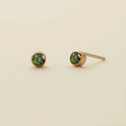 Aris Birthstone Stud Earring