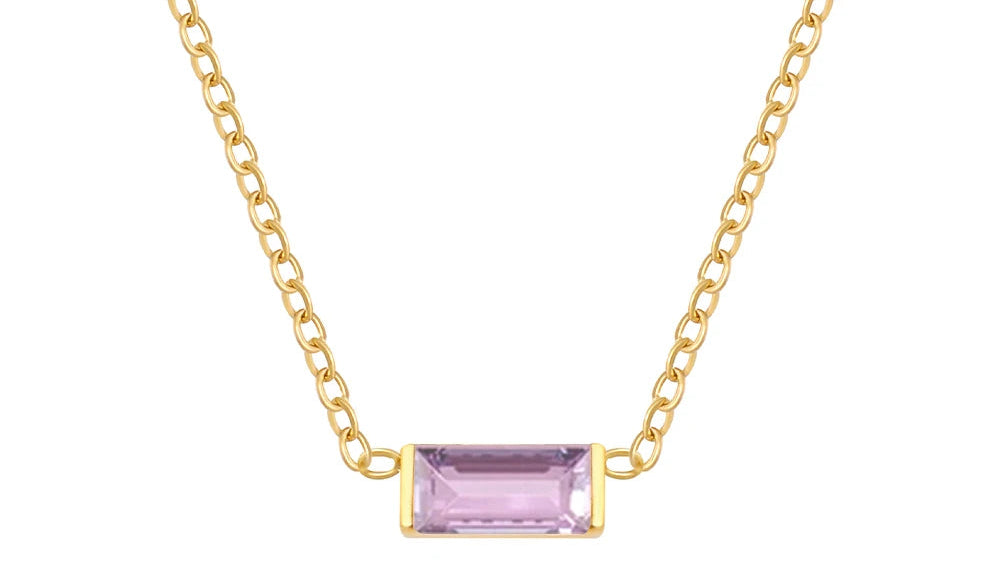 Bianca Birthstone Necklace