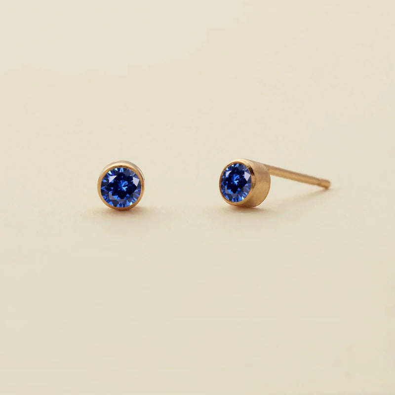 Aris Birthstone Stud Earring