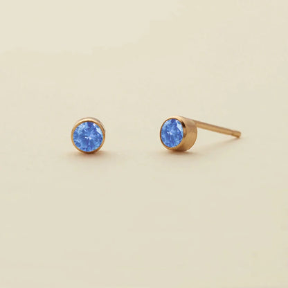 Aris Birthstone Stud Earring