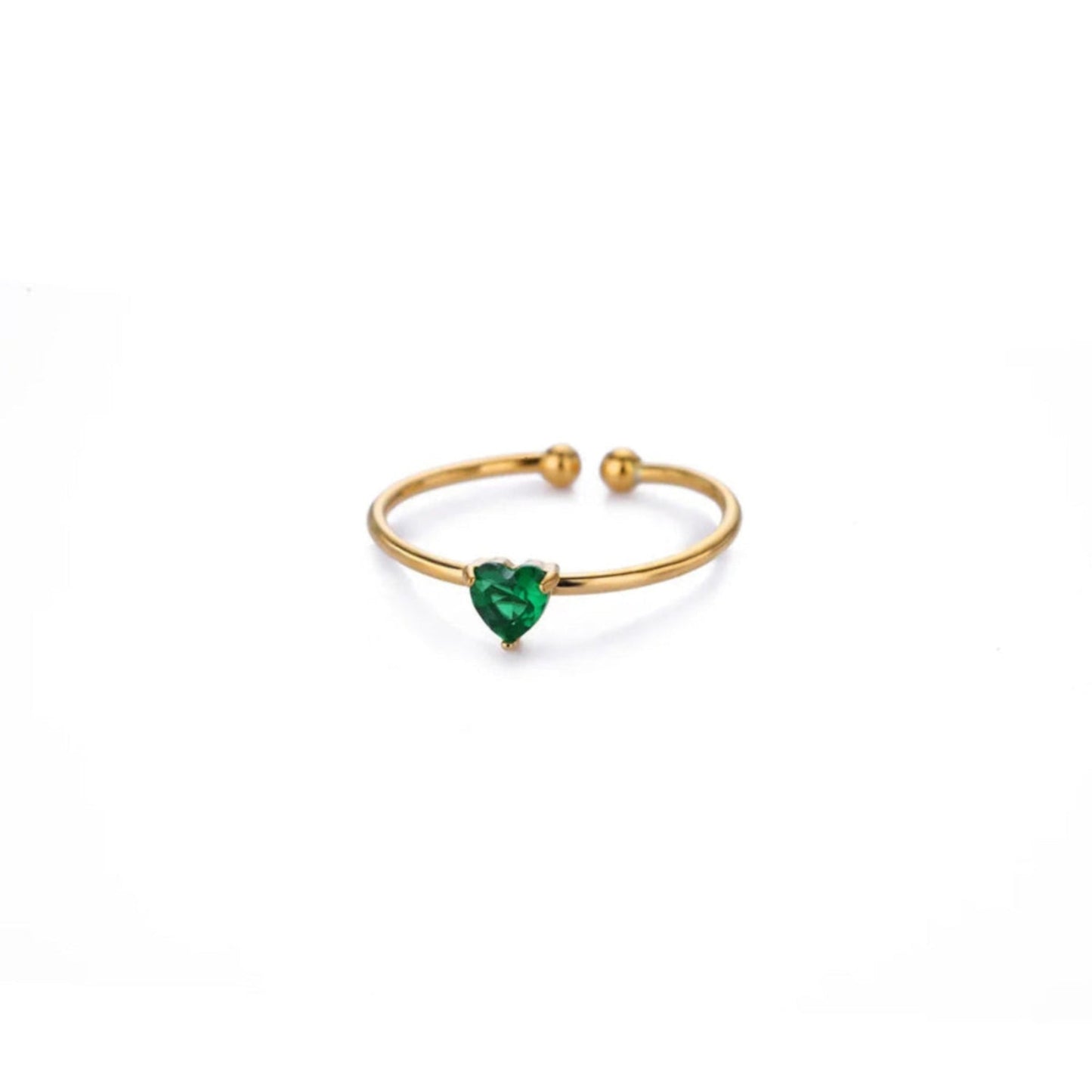 Amour Birthstone Adjustable Ring