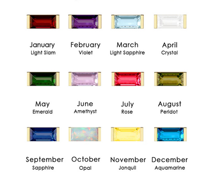 Bianca Birthstone Bracelet