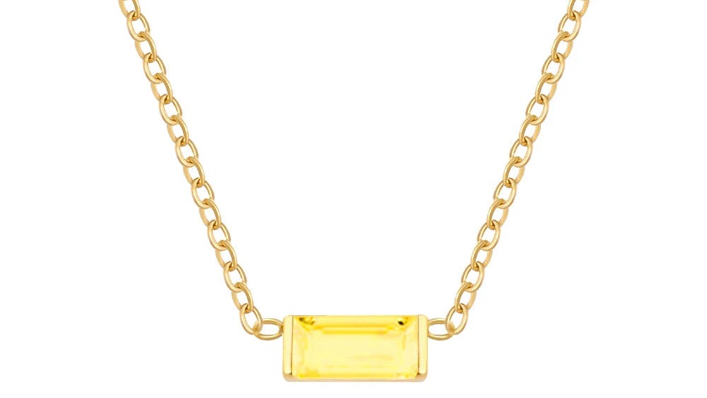 Bianca Birthstone Necklace