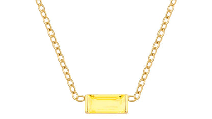Bianca Birthstone Necklace