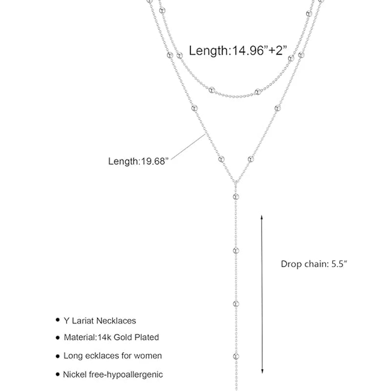 Bella Lariat Necklace