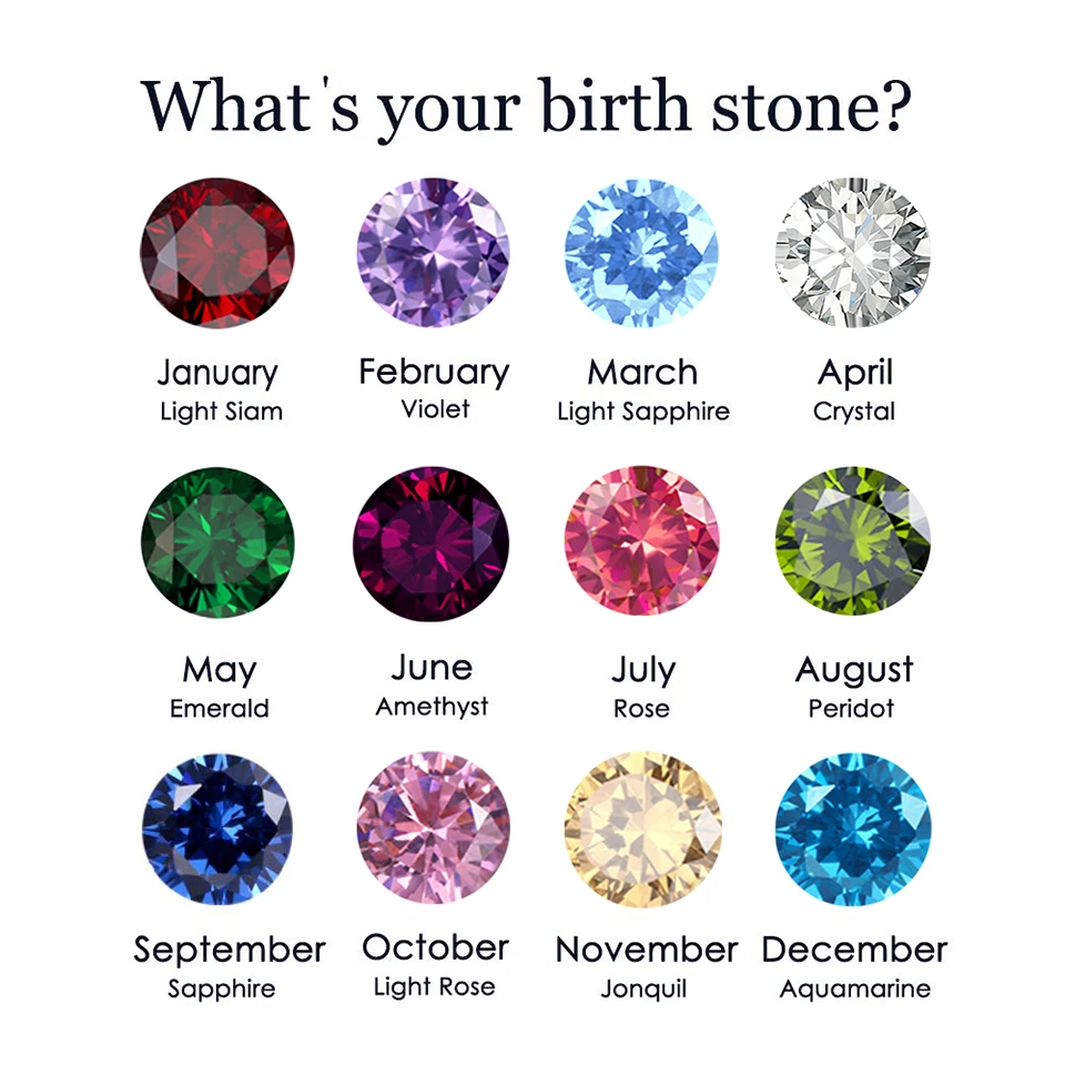 Amour Birthstone Adjustable Ring