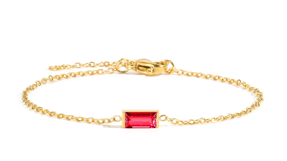 Bianca Birthstone Bracelet
