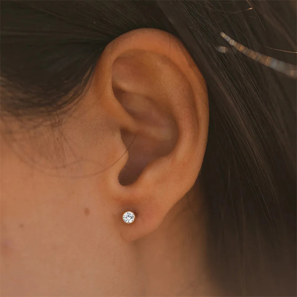 Aris Birthstone Stud Earring