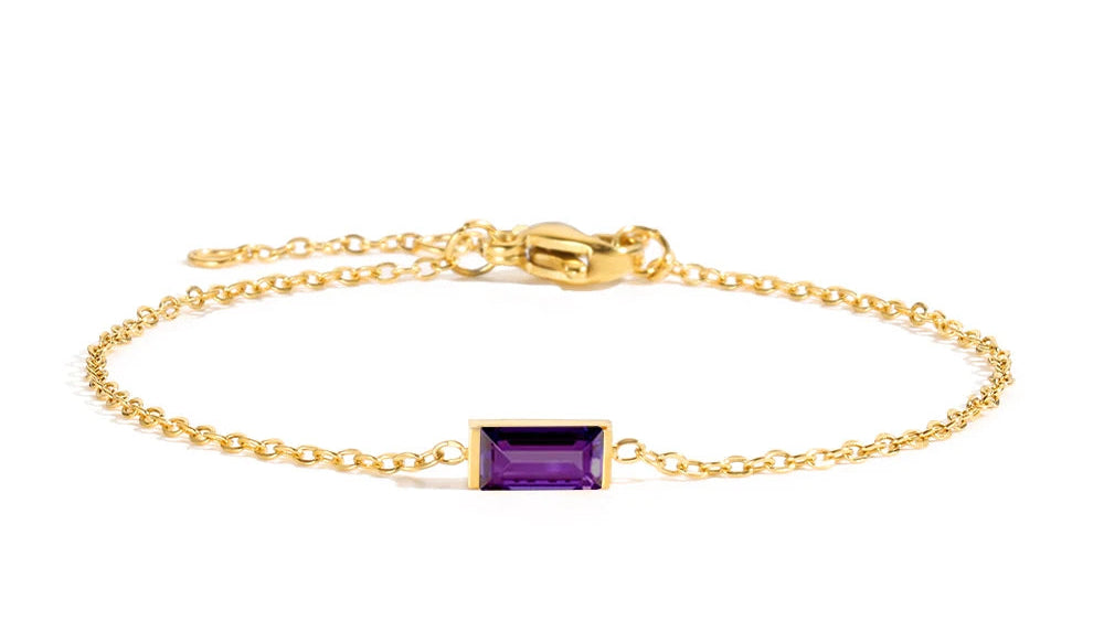 Bianca Birthstone Bracelet
