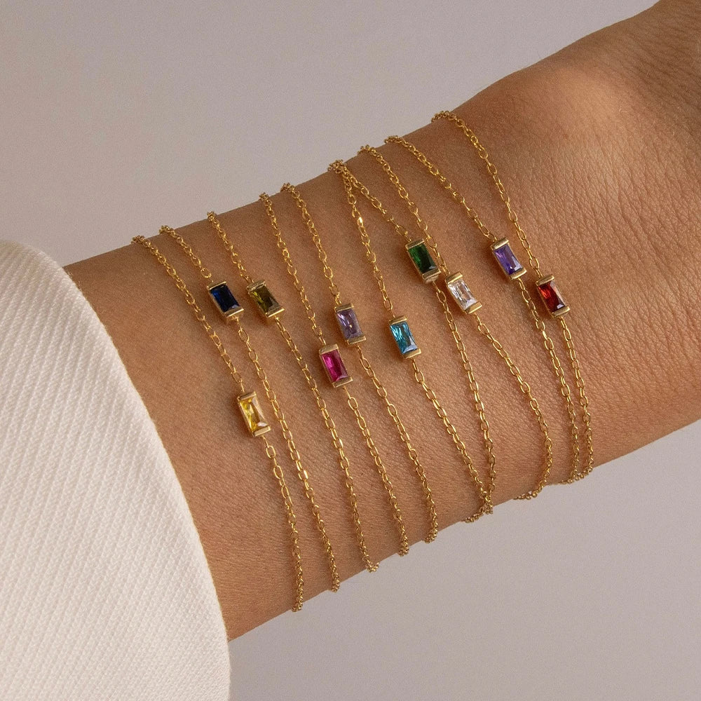 Bianca Birthstone Bracelet