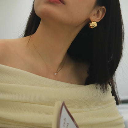 Stella Solitaire Necklace