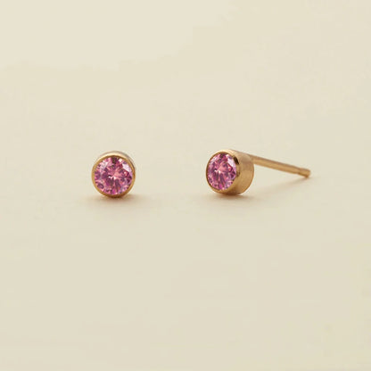 Aris Birthstone Stud Earring