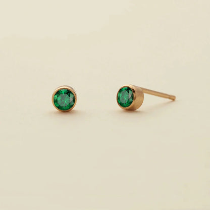 Aris Birthstone Stud Earring