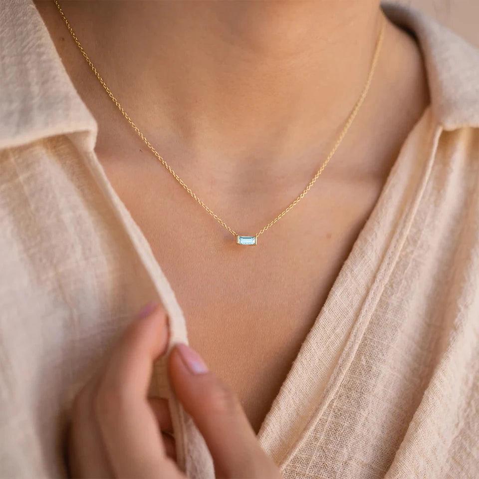 Bianca Birthstone Necklace
