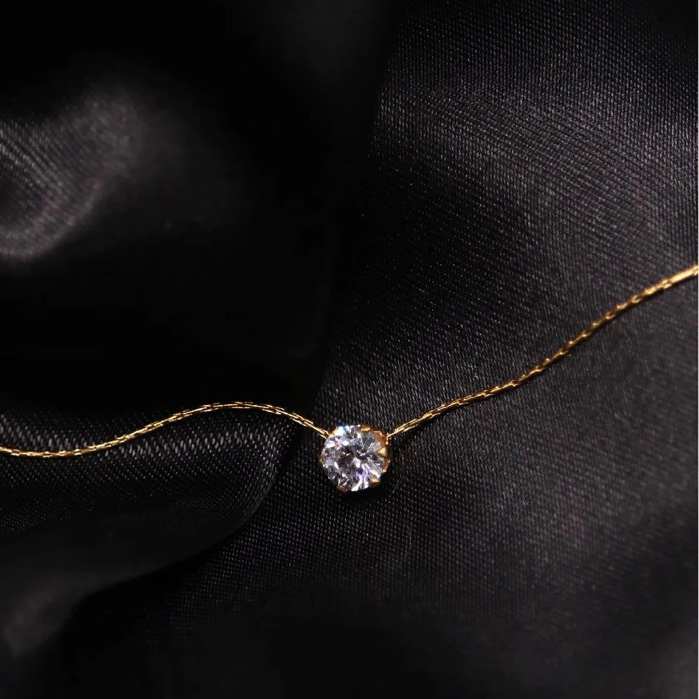 Stella Solitaire Necklace