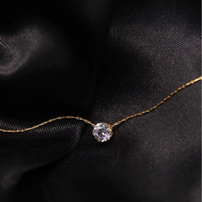 Stella Solitaire Necklace