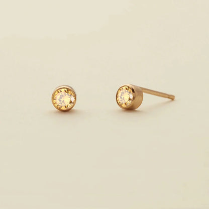 Aris Birthstone Stud Earring
