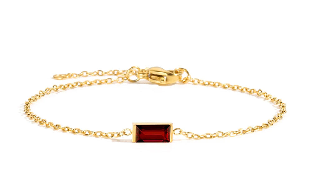 Bianca Birthstone Bracelet