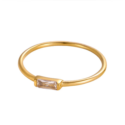 Noor Birthstone Minimal Ring