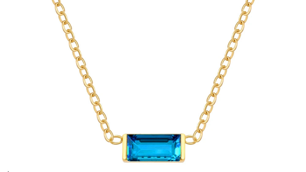 Bianca Birthstone Necklace