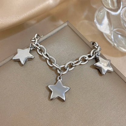 Celeste Star Bracelet, 18k Gold-Plated & Silver-Tone, Water-Resistant