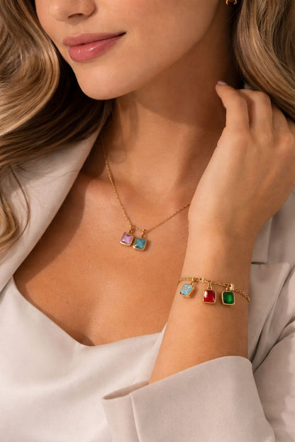 Aurea Birthstone Charm